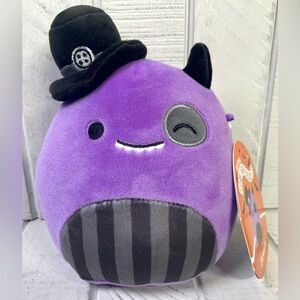 Squishmallow Halloween 5” Earworm Purple Monster Soft Plush Toy Collectible NWT